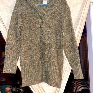 Sweater with hood and sparkly size 16 W